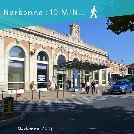 Charmant Duplex - Narbo Appart Narbonne Luaran gambar