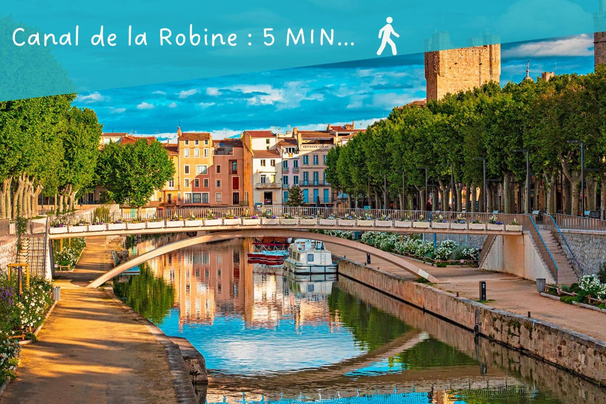 Charmant Duplex - Narbo Appart Narbonne Luaran gambar